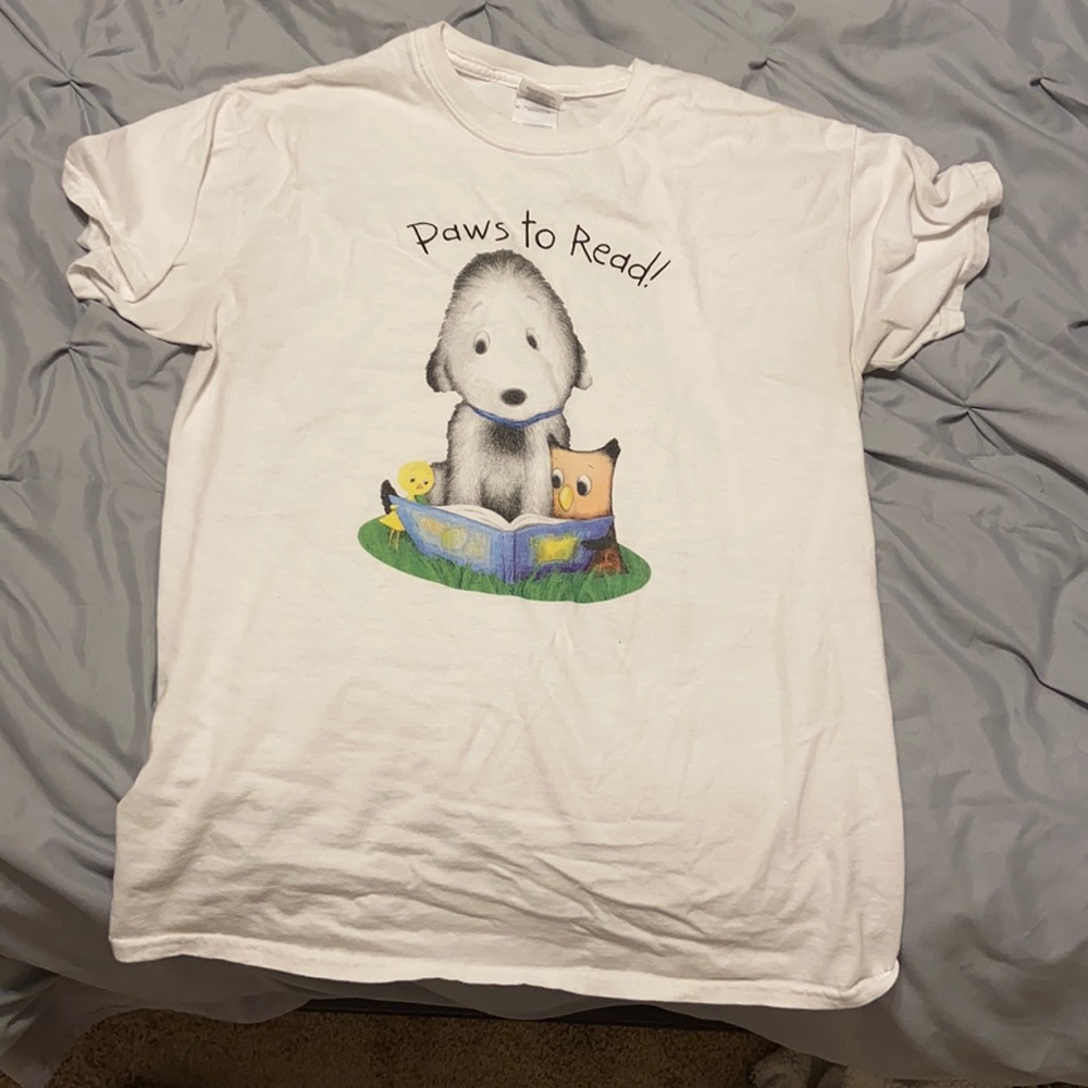 Paws To Read t-shirt